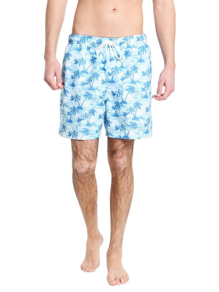 Southern Tide Men's Tropic Like Its Hot Swim Trunk - Saint Bernard