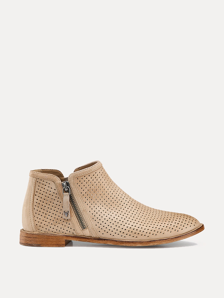 Trask Addison Perf Bootie - Saint Bernard