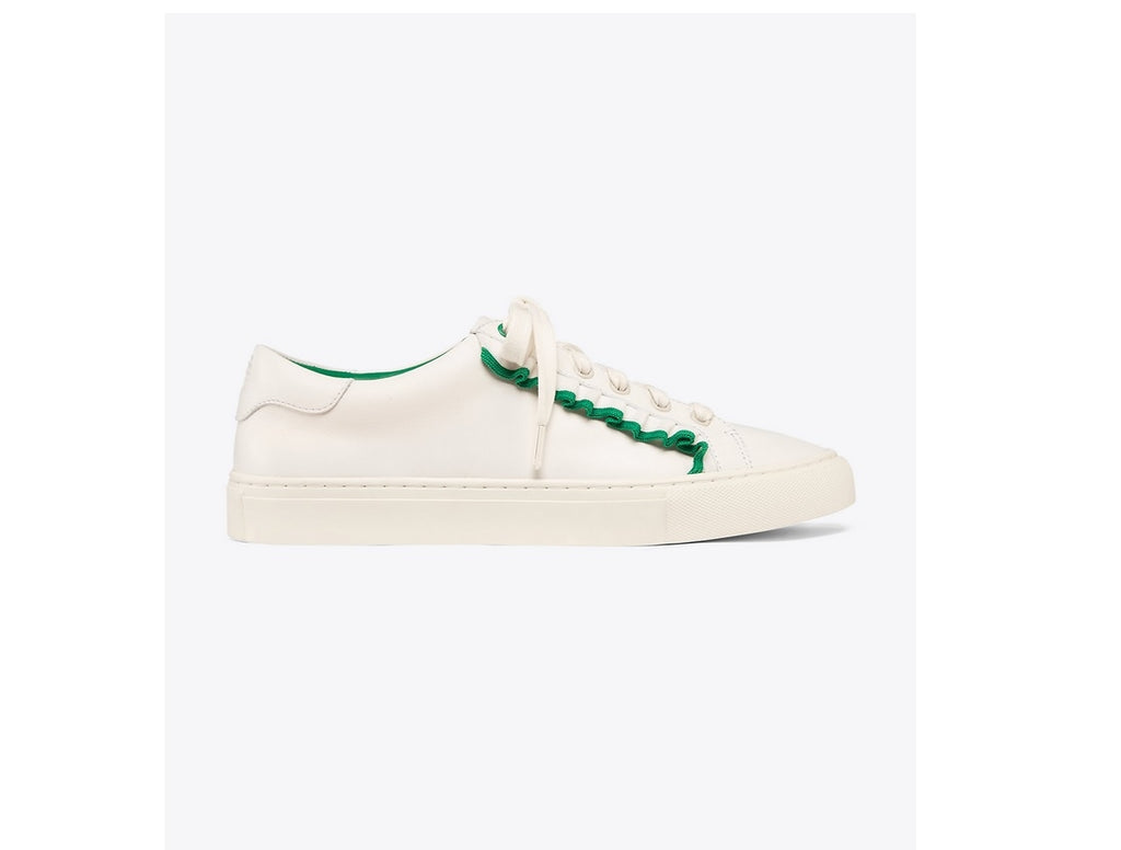 Tory Sport Ruffle Sneaker - Saint Bernard