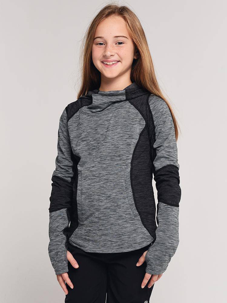 Obermeyer Girls' Cora FLC Hoodie - Saint Bernard