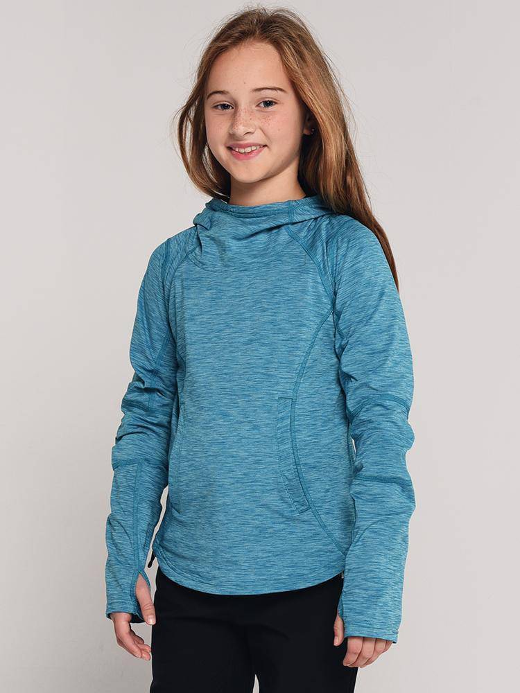 Obermeyer Girls' Cora FLC Hoodie - Saint Bernard