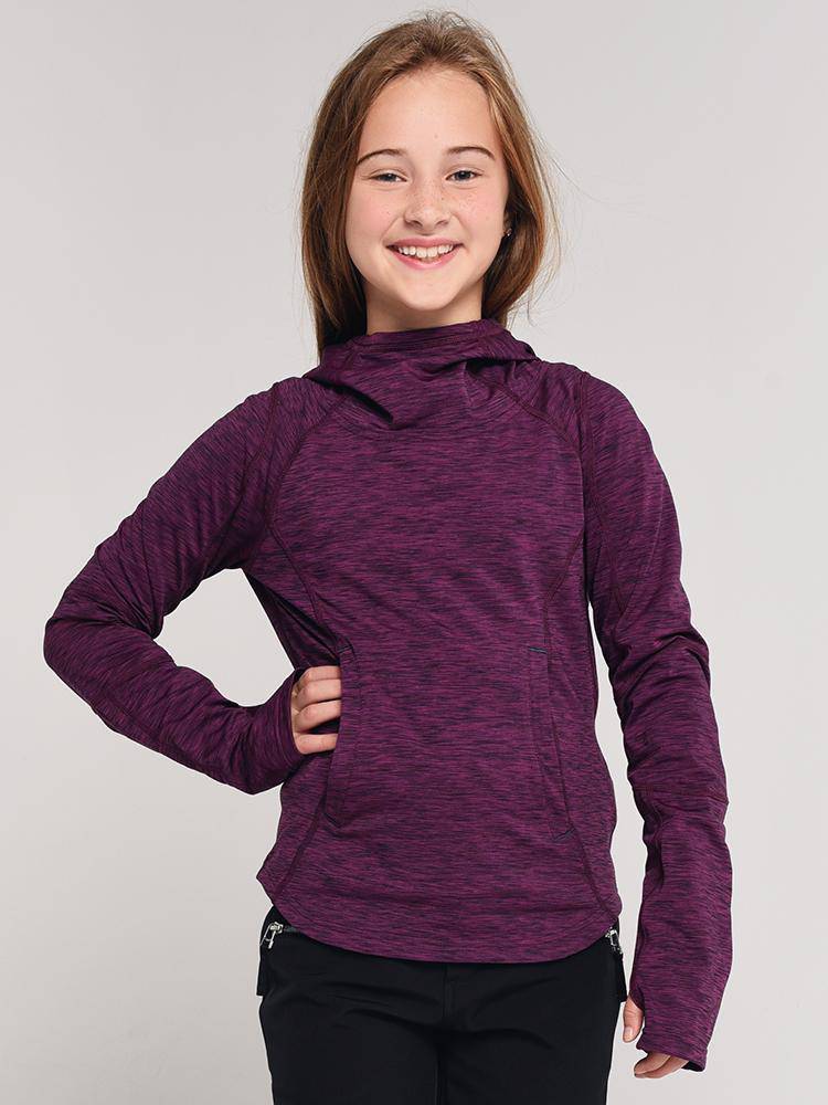 Obermeyer Girls' Cora FLC Hoodie - Saint Bernard