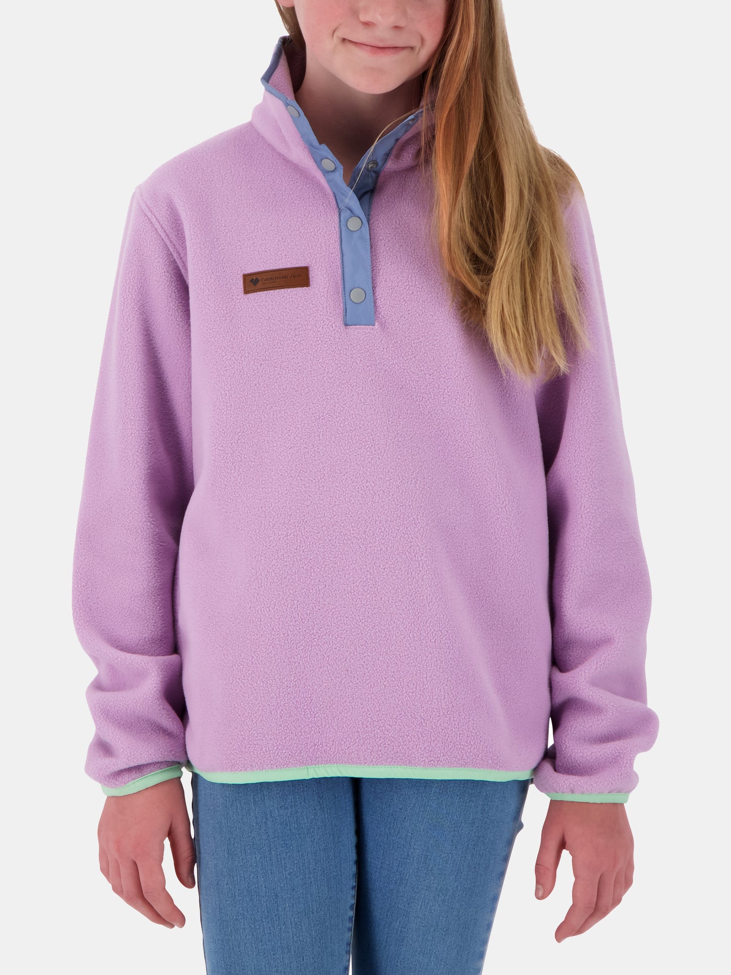 Obermeyer Girls' Boulder Fleece - Saint Bernard