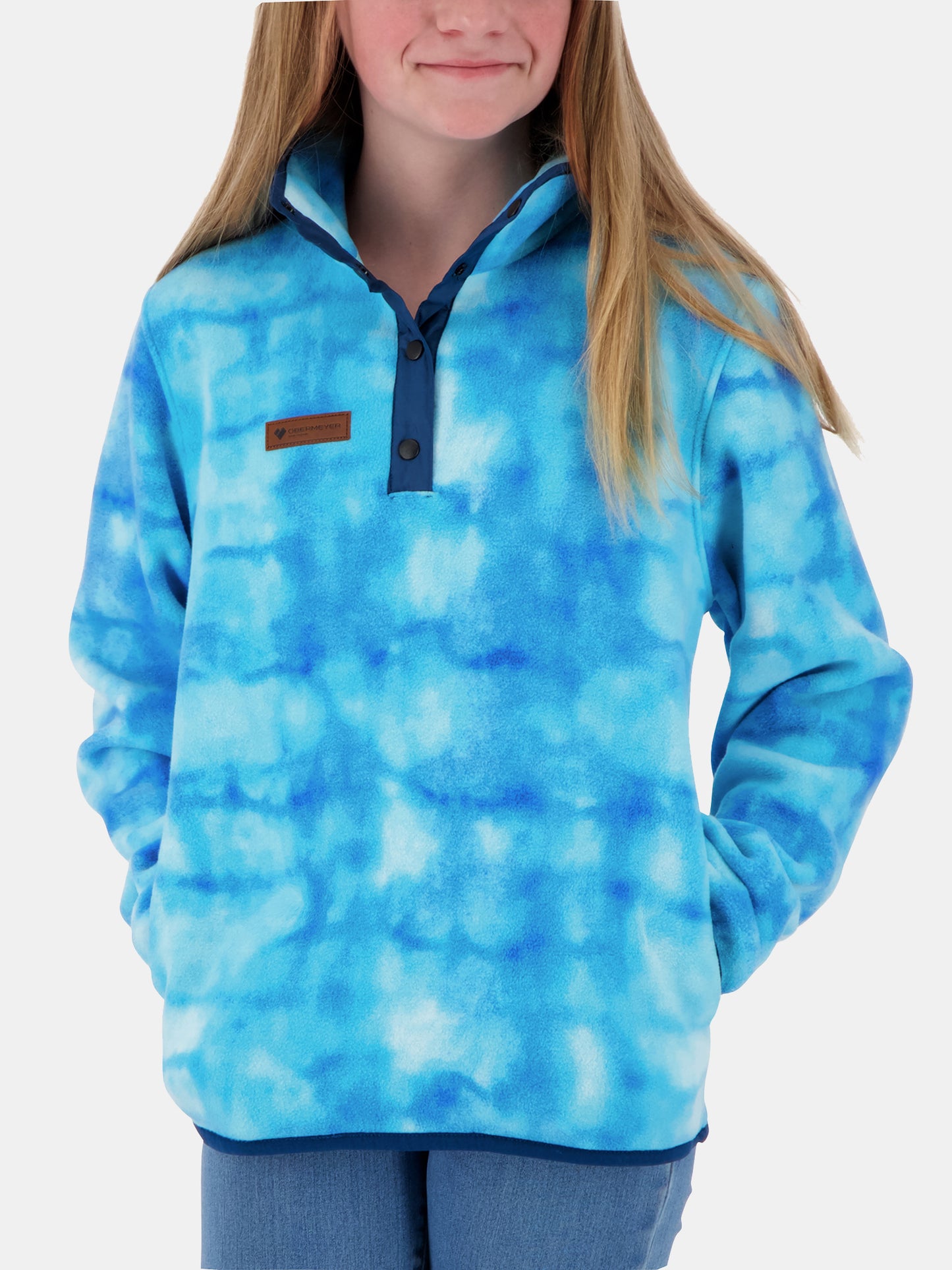 Obermeyer Girls' Boulder Fleece - Saint Bernard