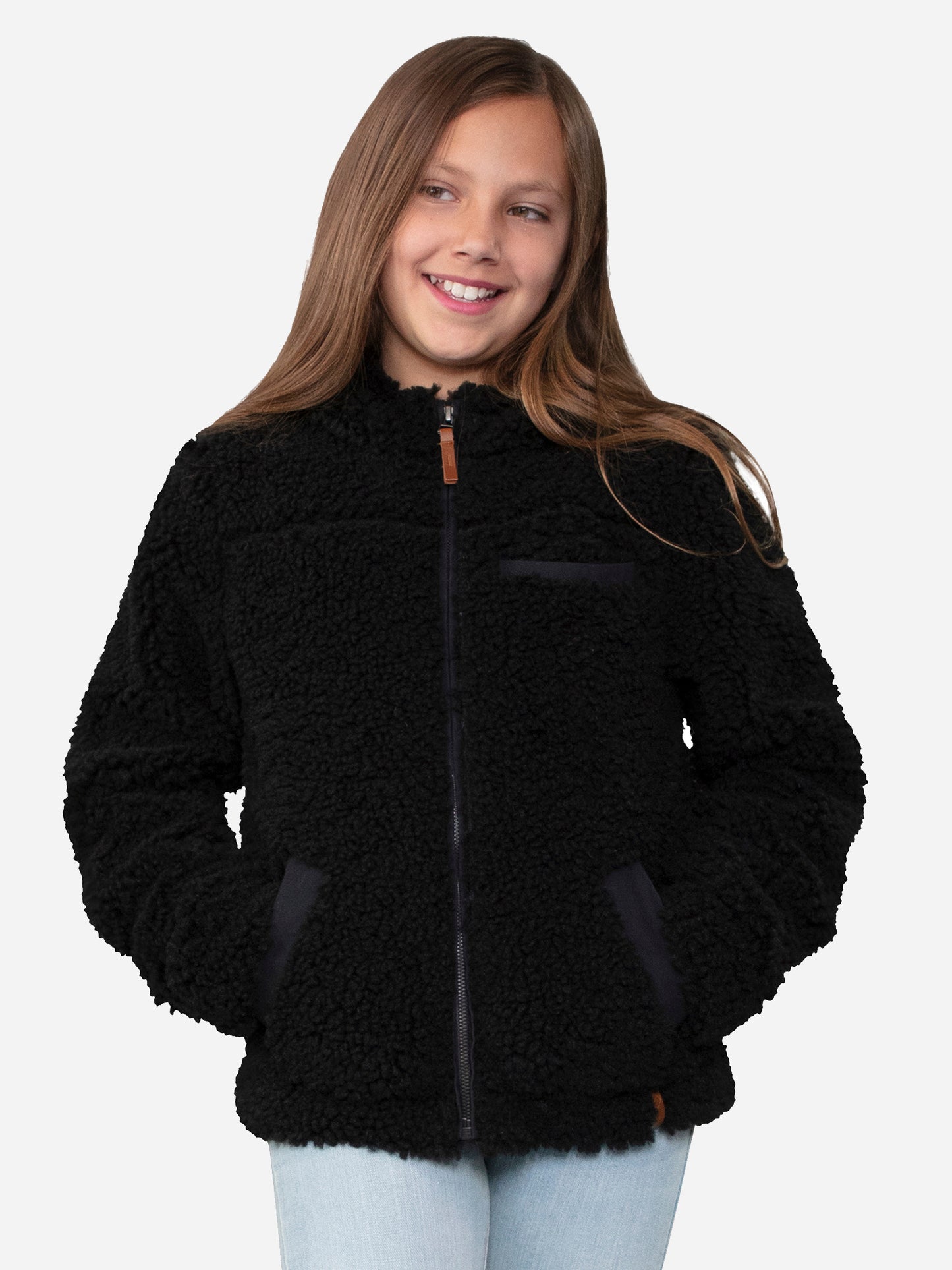 Obermeyer Teen Girls' Amelia Sherpa Jacket - Saint Bernard