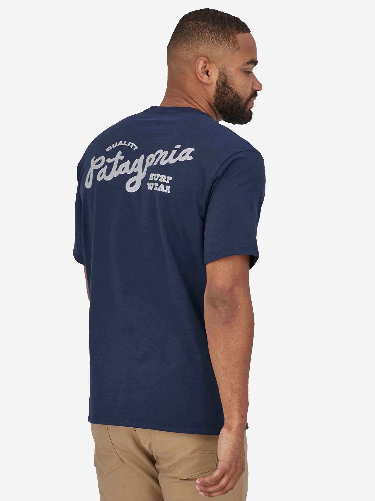 Patagonia Men's Quality Surf Pocket Responsibili-Tee - Saint Bernard