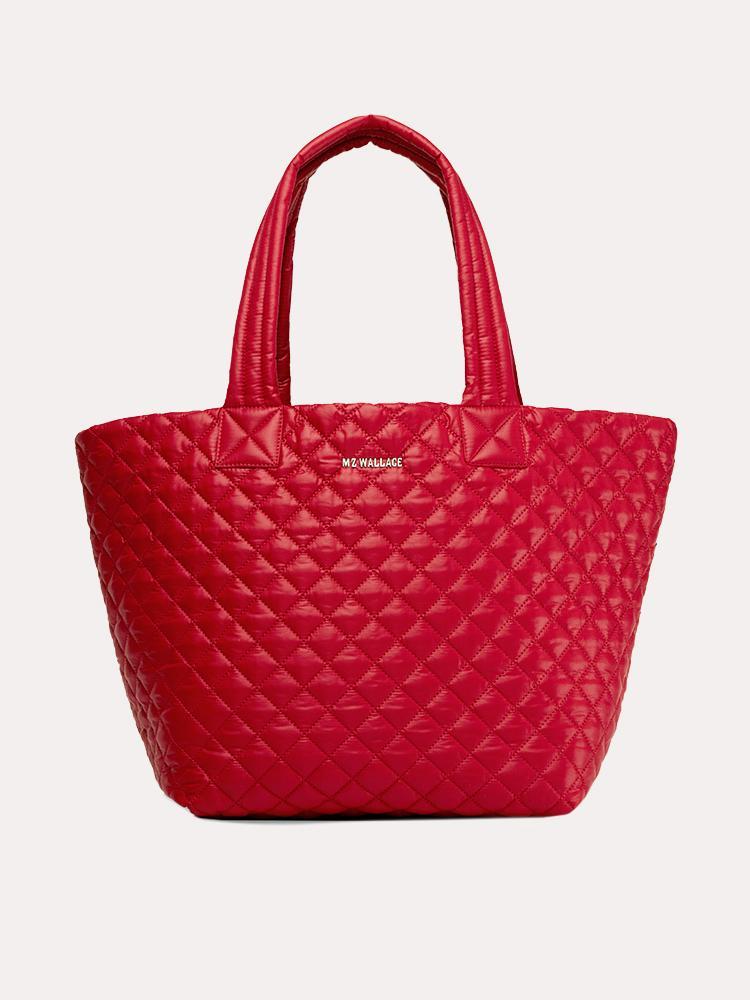 MZ Wallace Medium Metro Apple Oxford Tote - Saint Bernard