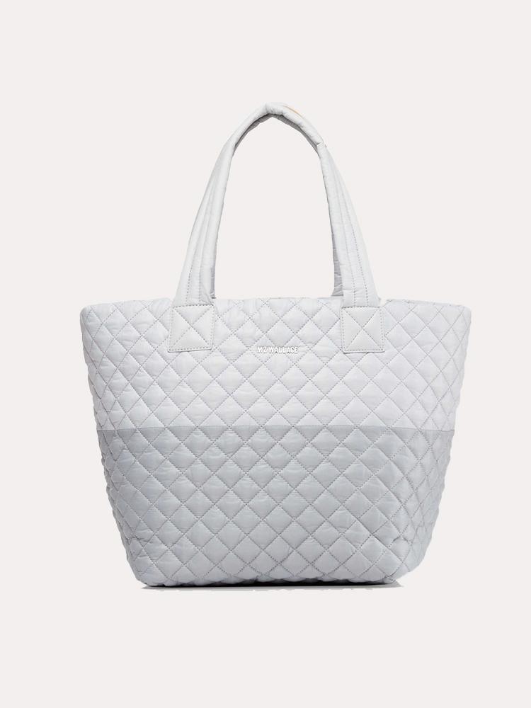 MZ Wallace Overcast & Mist Colorblock Oxford Large Metro Tote - Saint Bernard