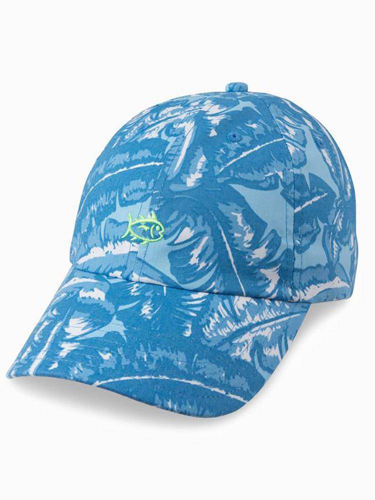 Southern Tide Palm Print Hat - Saint Bernard