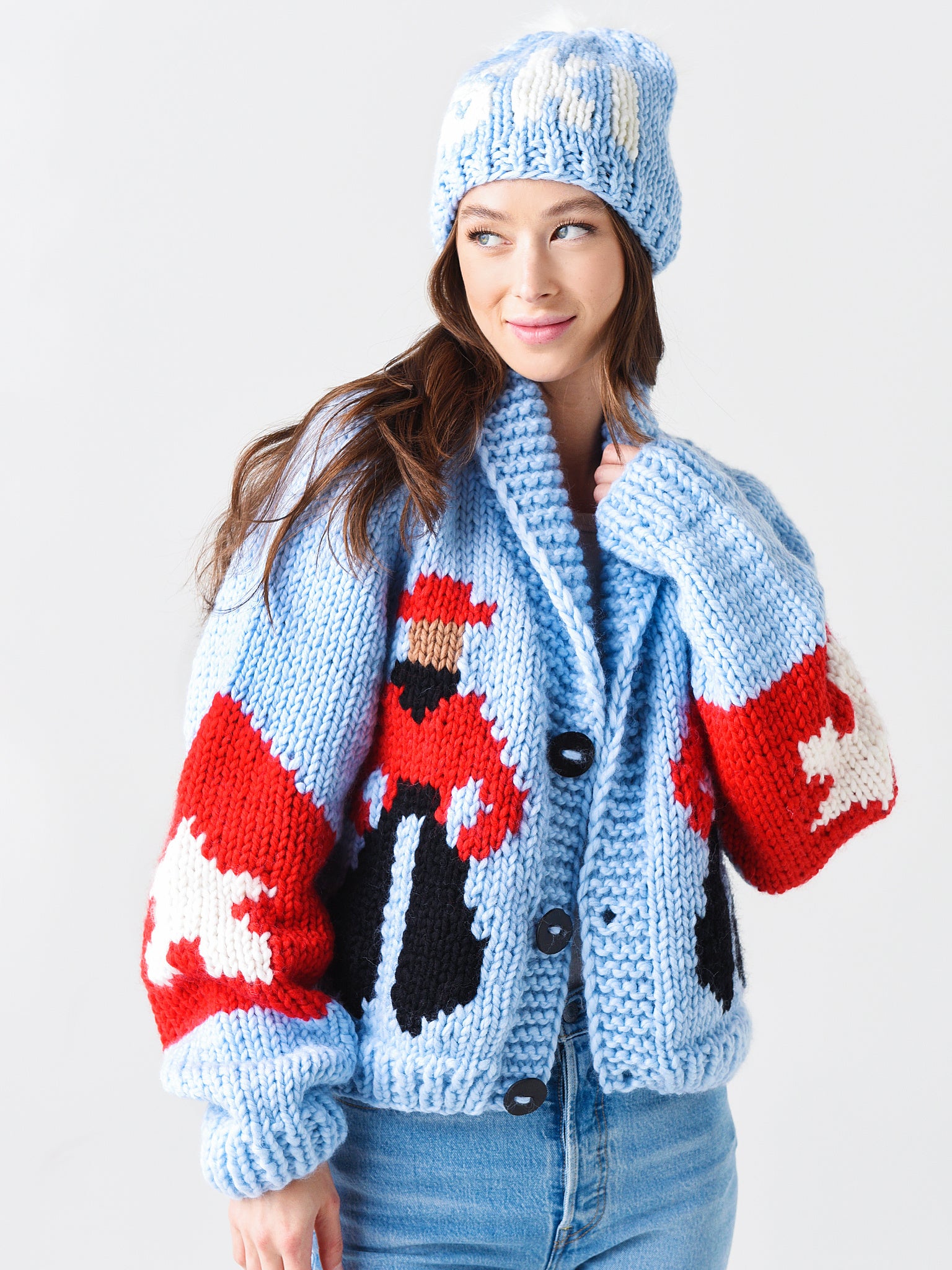 Gogo Women's Classic Short Cowboy Cardigan | $550.00 | Saint Bernard