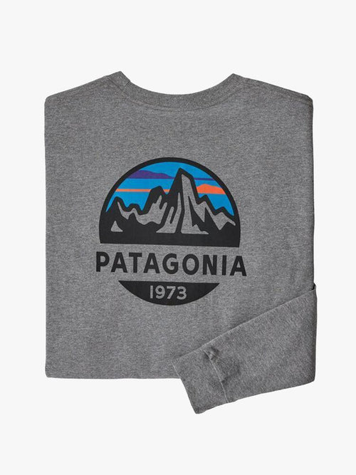 Patagonia Men’s Long-Sleeve Fitz Roy Scope Responsibili-Tee