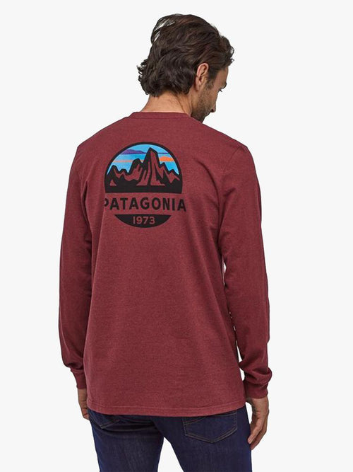 Patagonia Men’s Long-Sleeve Fitz Roy Scope Responsibili-Tee