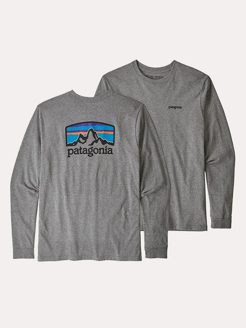 Patagonia Men's Long Sleeve Fitz Roy Horizons Responsibili-Tee