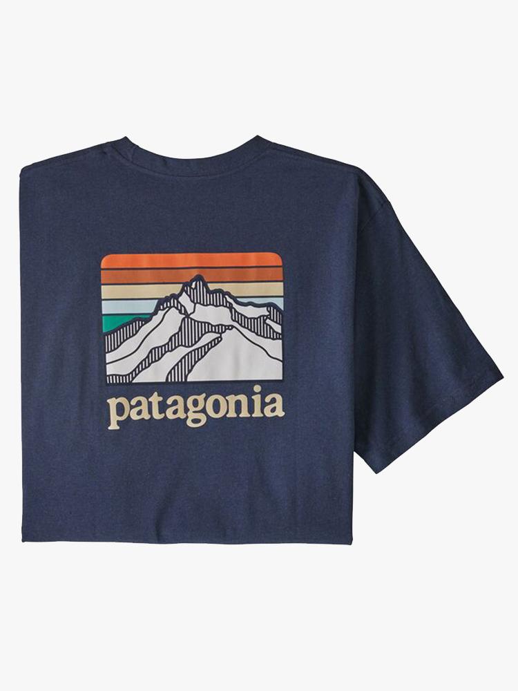 Patagonia Men's Line Logo Ridge Pocket Responsibili-Tee - Saint Bernard