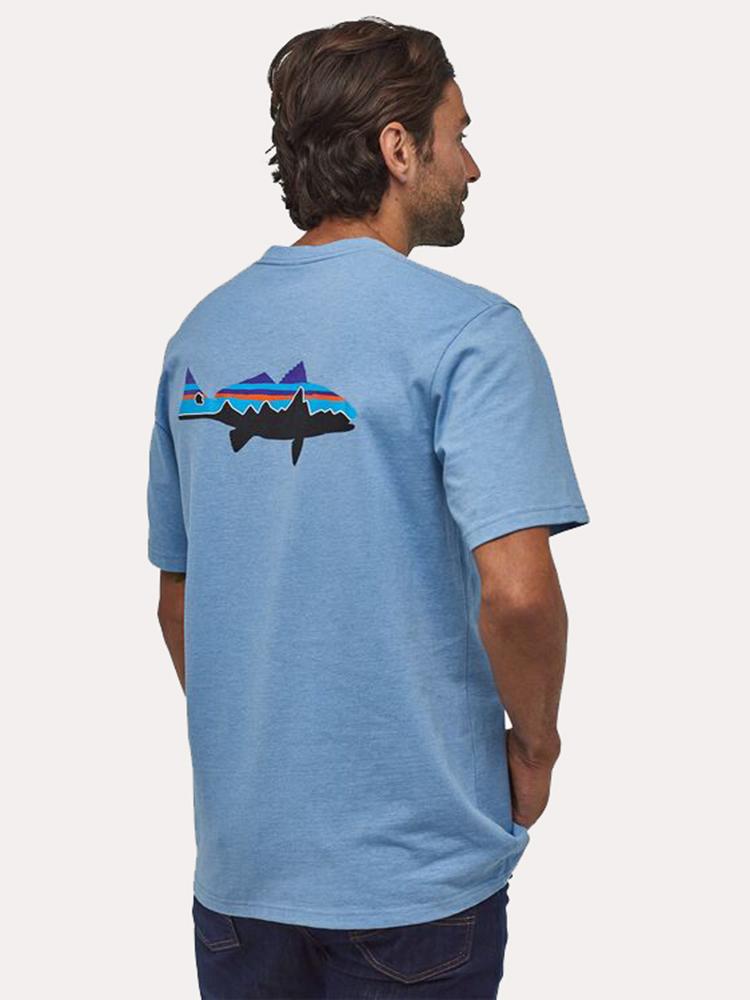 Patagonia Men's Fitz Roy Redfish Responsibili-Tee - Saint Bernard
