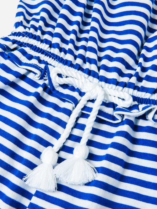 Mayoral Girls' Striped Knit Romper