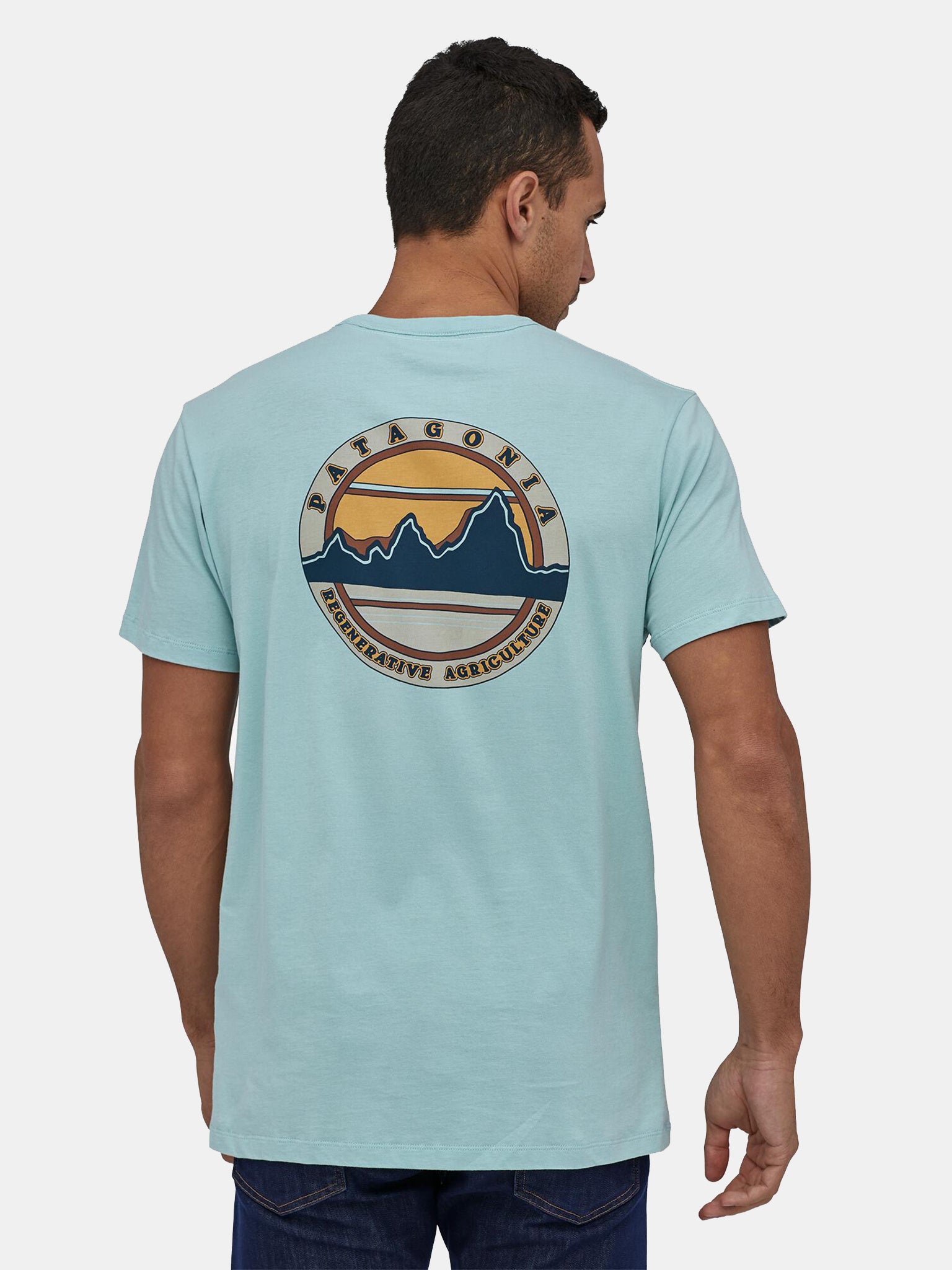 Patagonia Men's Road to Regenerative Pocket Tee - Saint Bernard