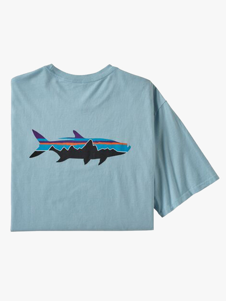 Patagonia Men's Fitz Roy Fish Organic T-Shirt - Saint Bernard
