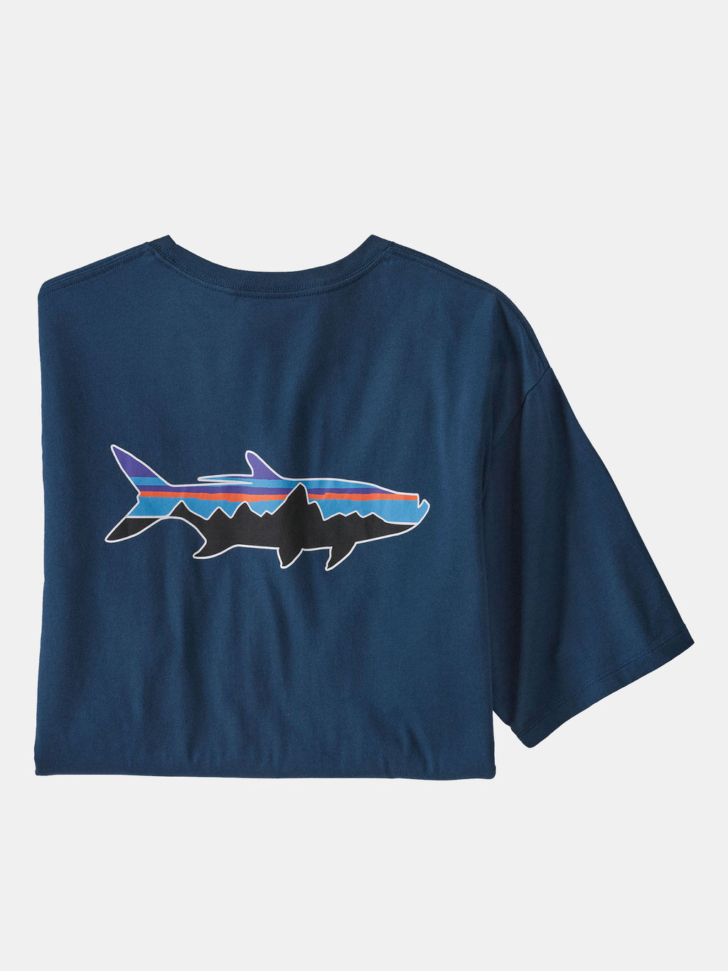 Patagonia Men's Fitz Roy Fish Organic T-Shirt - Saint Bernard
