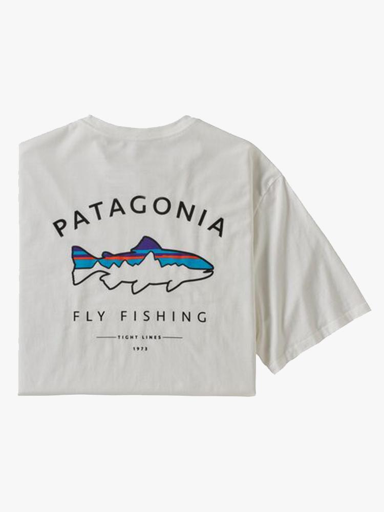 Patagonia Men's Framed Fitz Roy Trout Organic T-Shirt - Saint Bernard