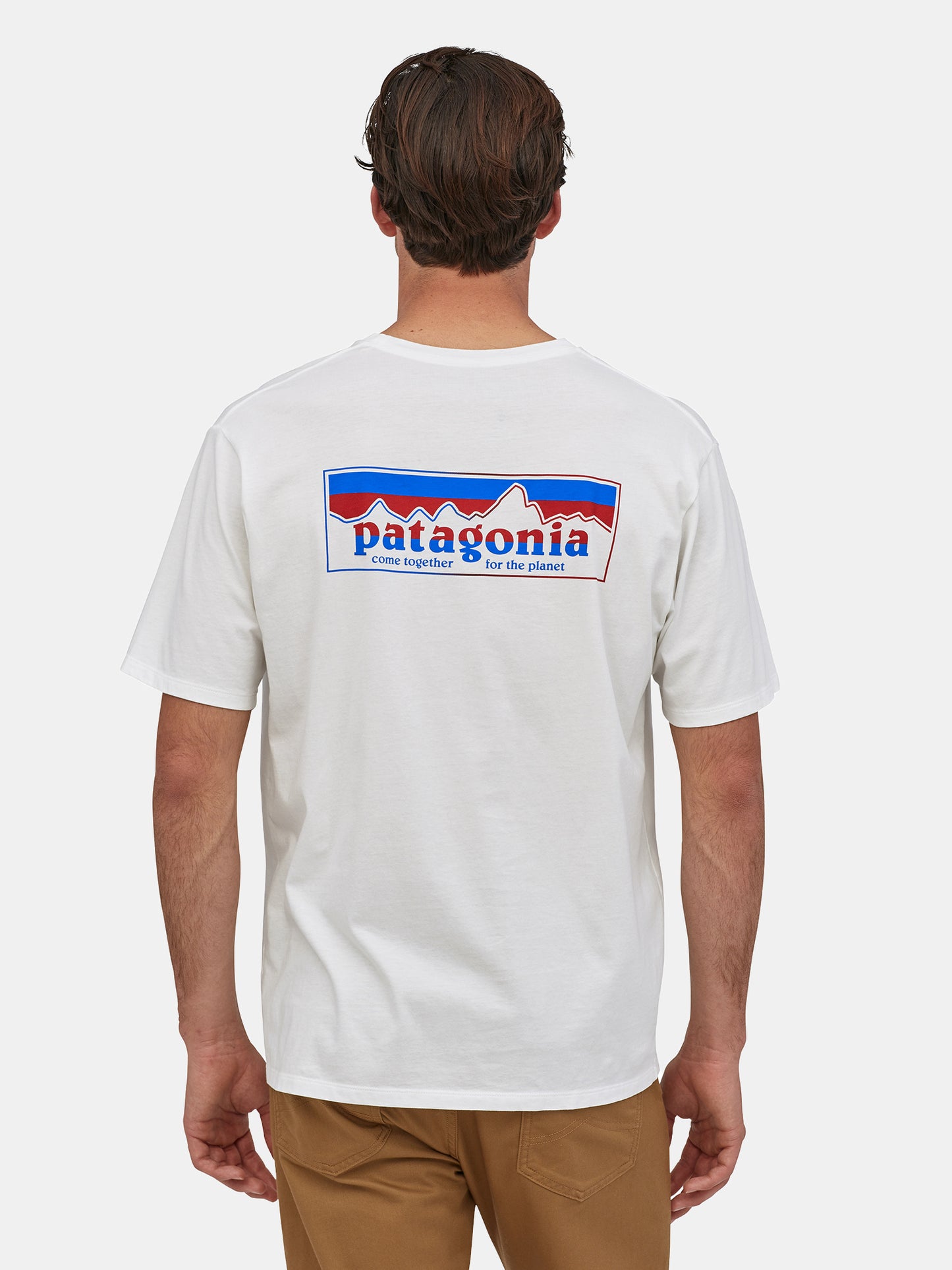 Patagonia Men's Together for the Planet Logo Organic T-Shirt - Saint Bernard