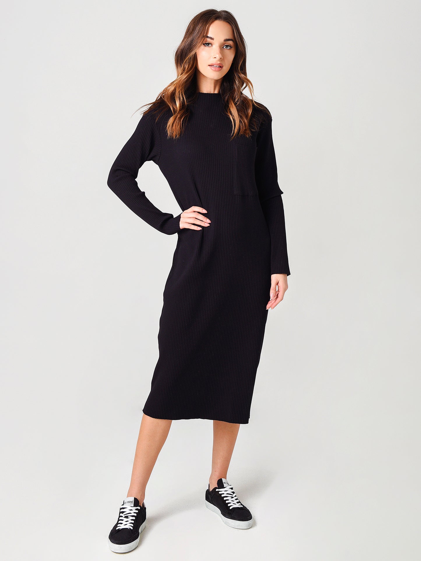 Stateside Women's Heavy Rib Dress - Saint Bernard