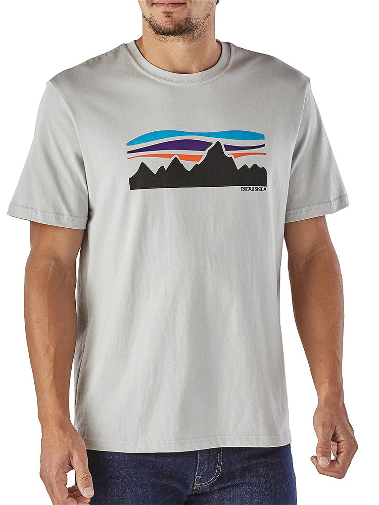 Patagonia Men's Fitz Roy Banner Cotton T-Shirt - Saint Bernard
