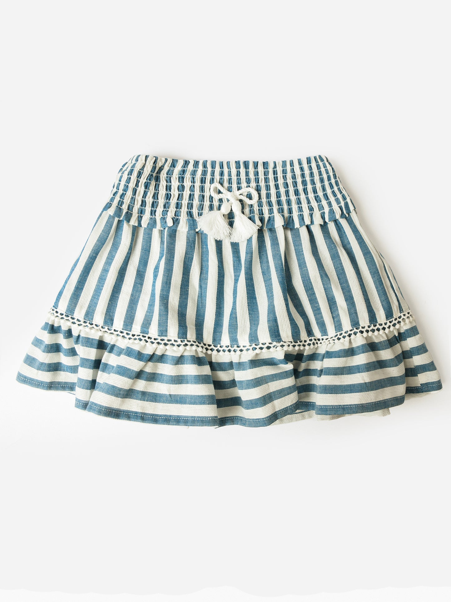Mayoral Girls' Stripe Skirt - Saint Bernard