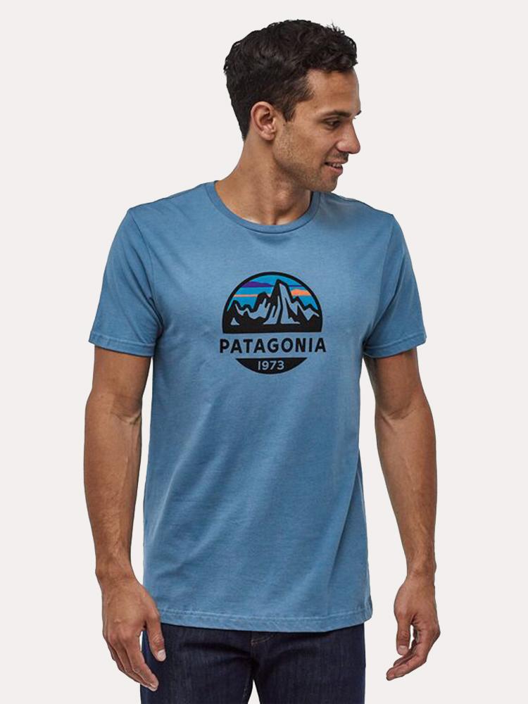 Patagonia Men's Fitz Roy Scope Organic Cotton T-Shirt - Saint Bernard