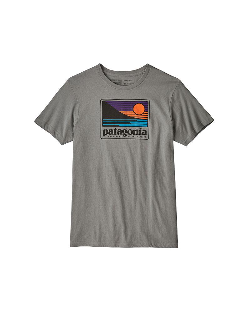 Patagonia Men's Up & Out Organic T Shirt - Saint Bernard