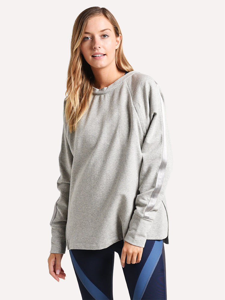 Thrive Societe Alignment Crew Sweatshirt - Saint Bernard
