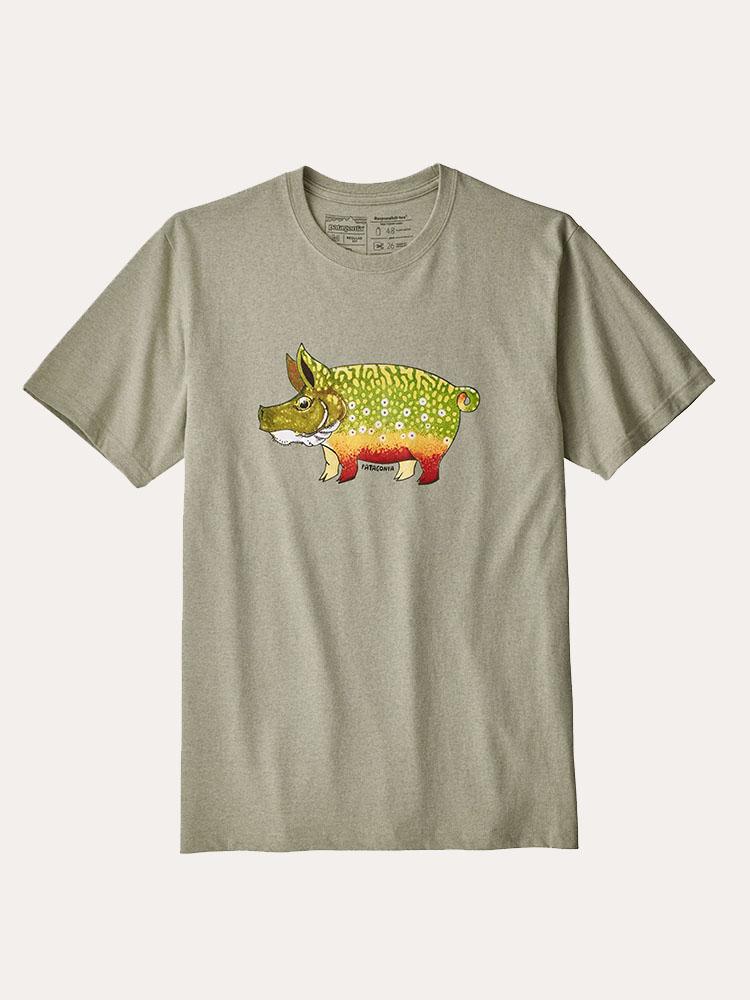 Patagonia Men's Fish Hog Responsibili-Tee - Saint Bernard