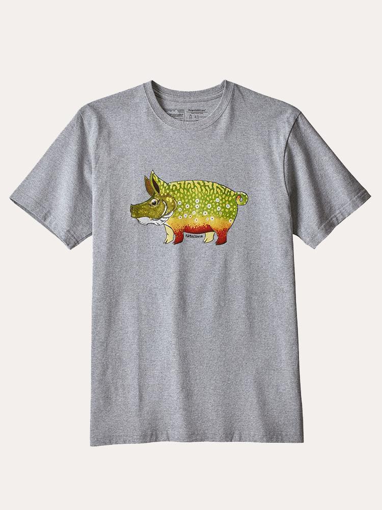 Patagonia Men's Fish Hog Responsibili-Tee - Saint Bernard