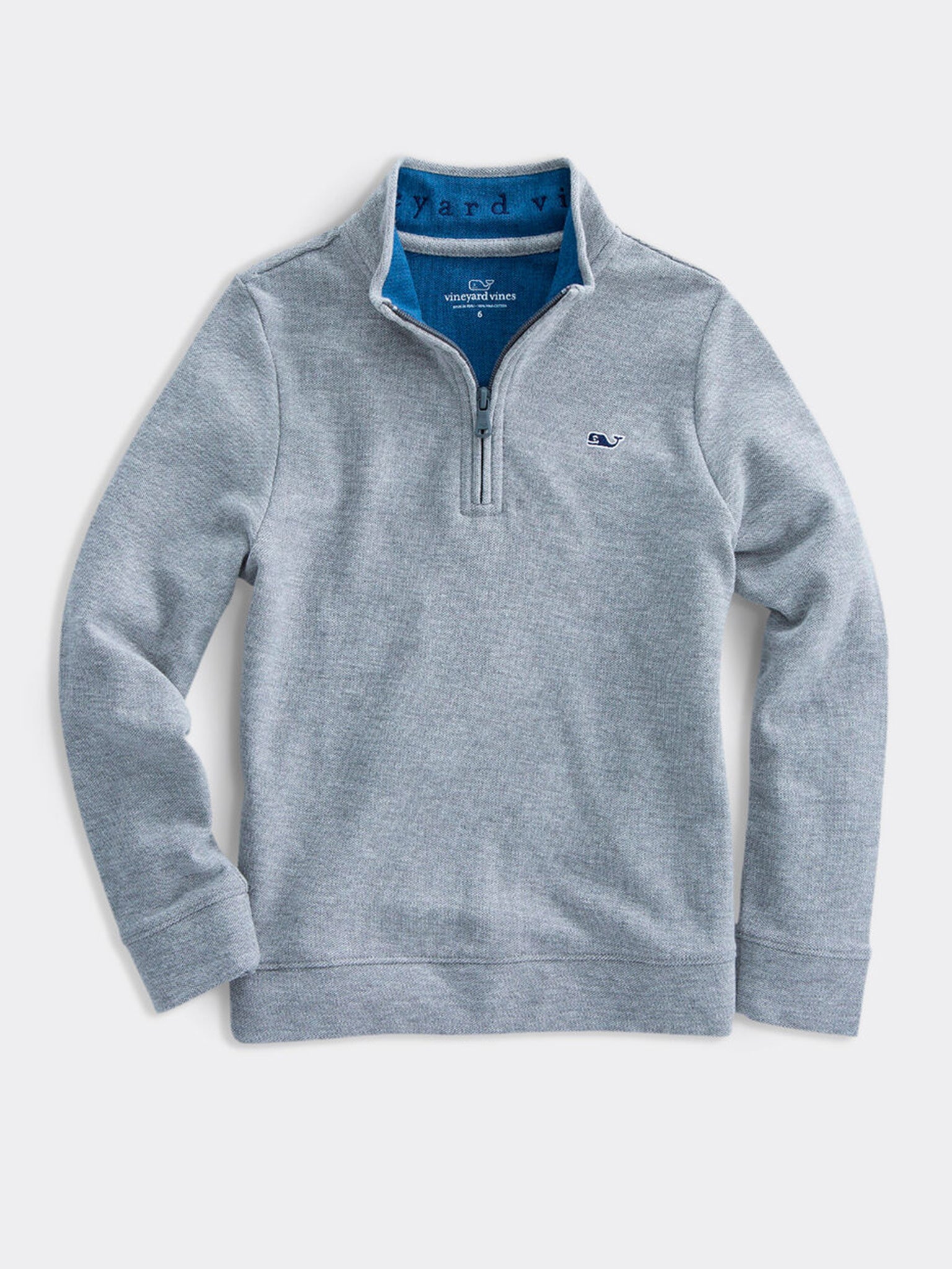 Vineyard Vines Boys' Saltwater 1/4 Zip Sweater - Saint Bernard