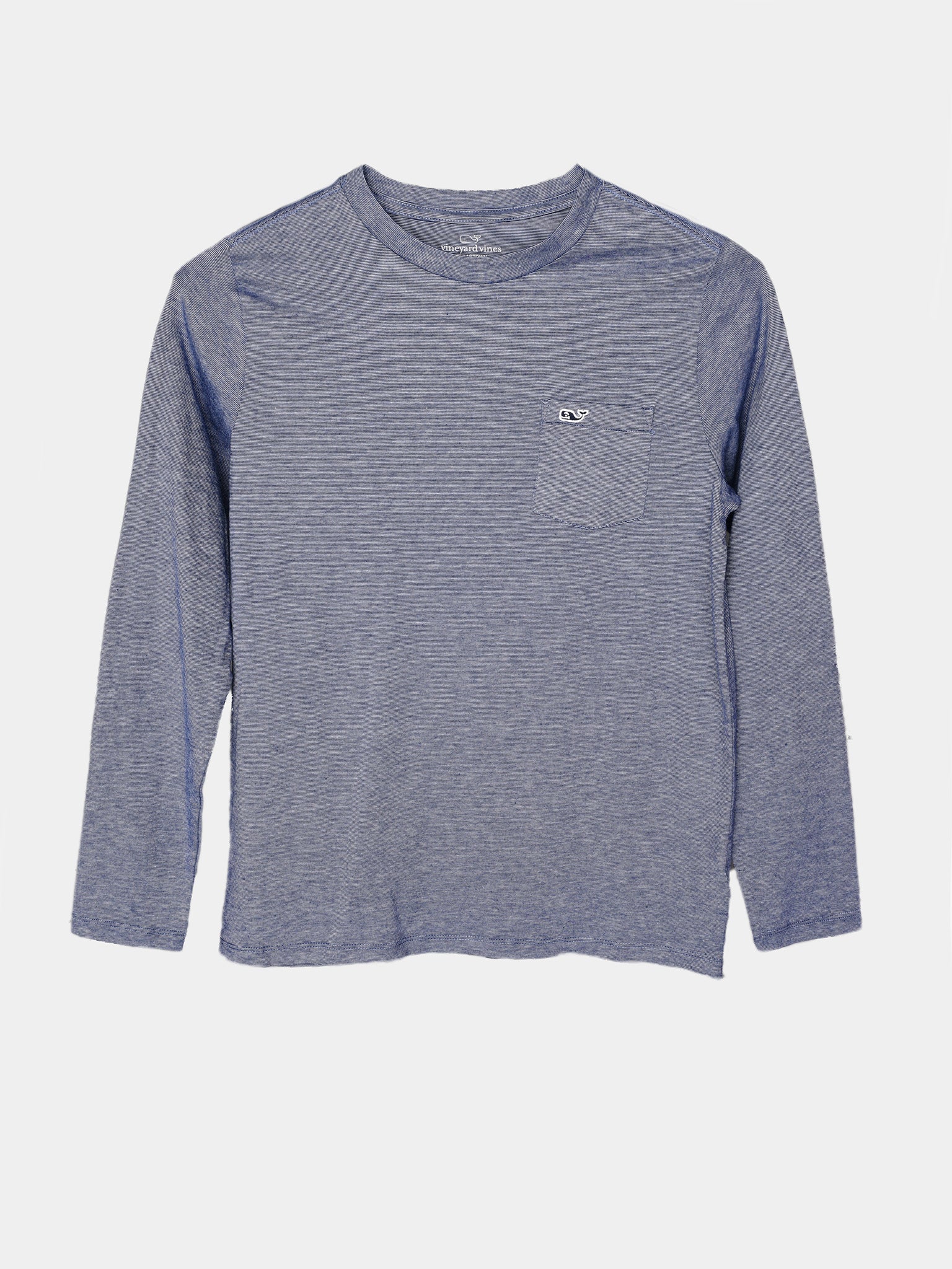 Vineyard Vines Boys' Long Sleeve Super Soft Pocket Tee - Saint Bernard