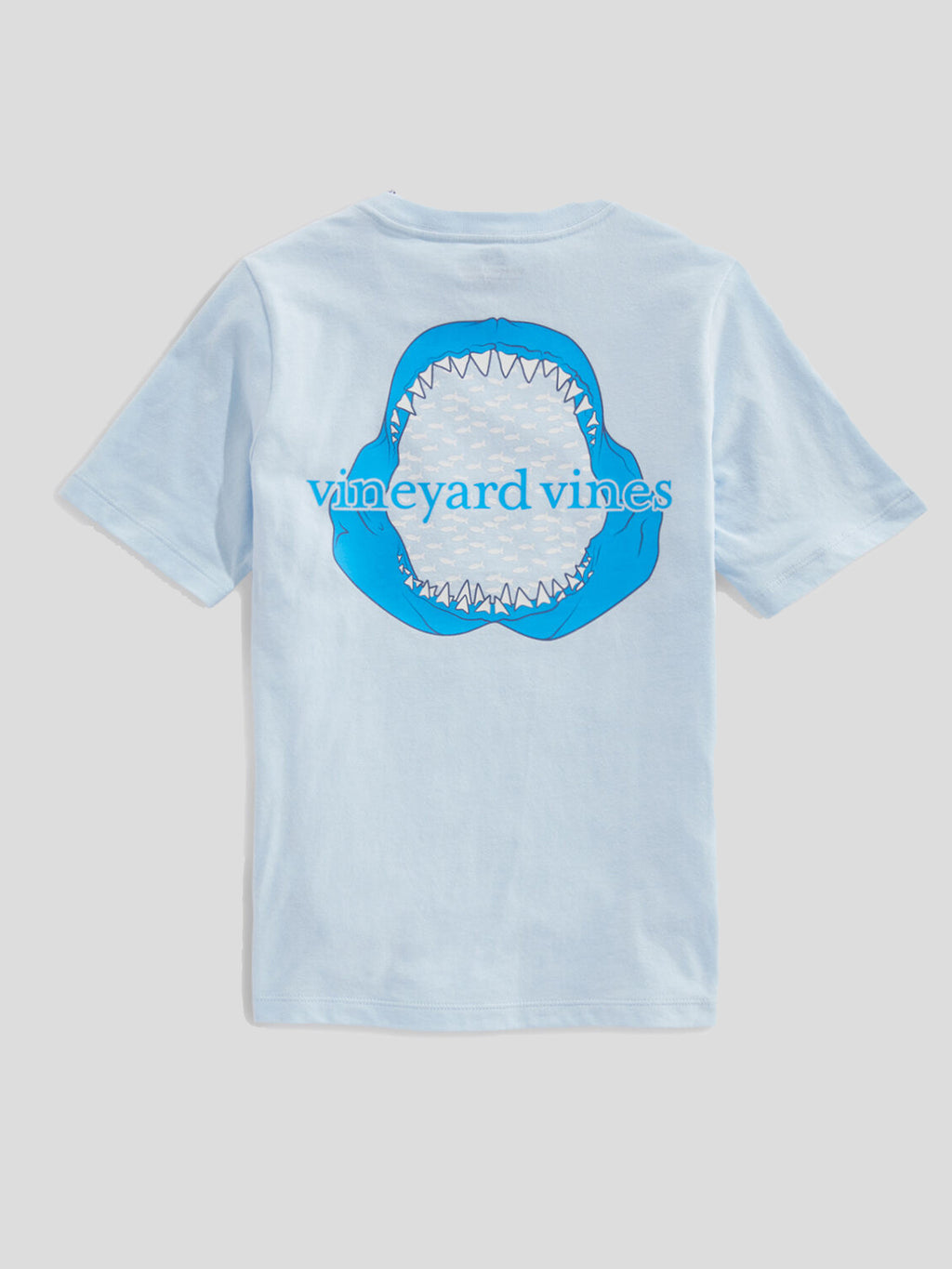 Vineyard Vines Boys' Glow-In-The-Dark Shark Jaw Tee - Saint Bernard