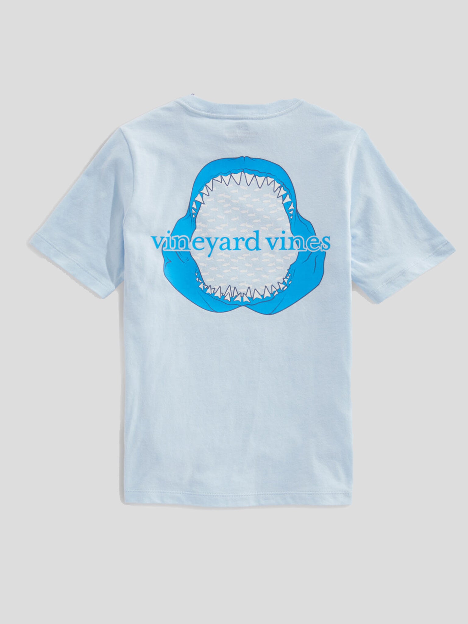 Vineyard Vines Boys' Glow-In-The-Dark Shark Jaw Tee - Saint Bernard