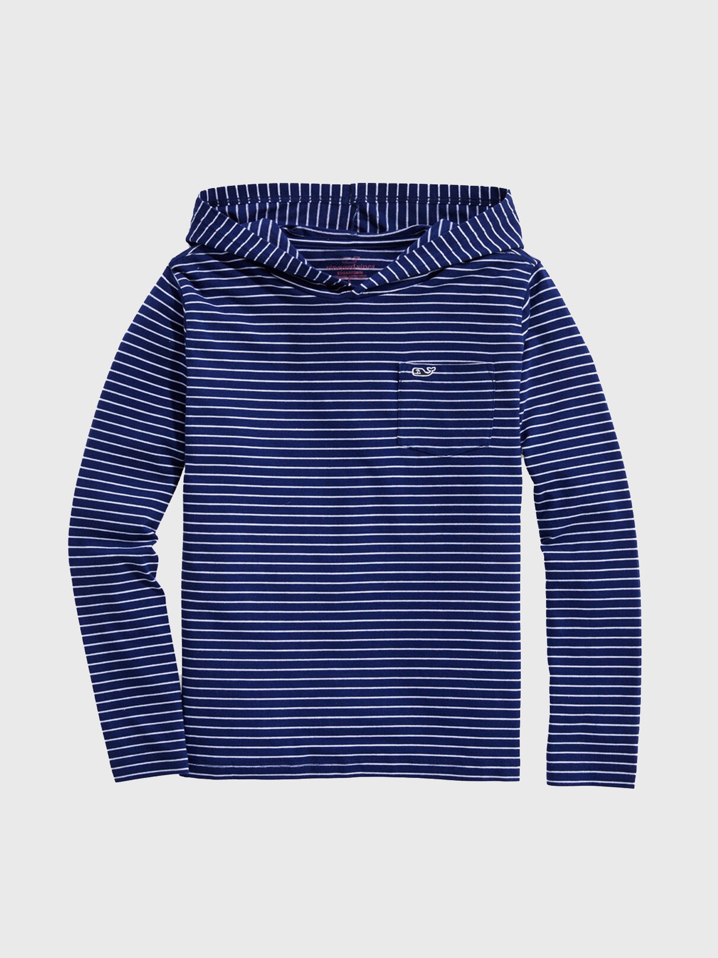 Vineyard Vines Boys' Super Soft Jersey Long Sleeve Hoodie Tee - Saint Bernard