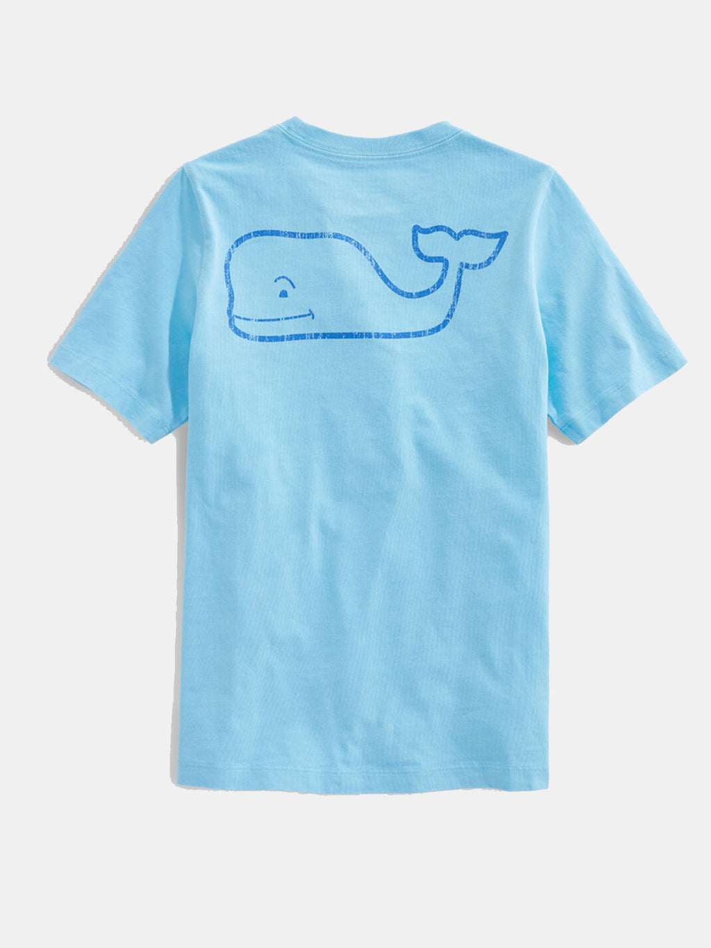 Vineyard Vines Boys' Short-Sleeve Garment Dyed Neon Vintage Whale Pocket Tee - Saint Bernard