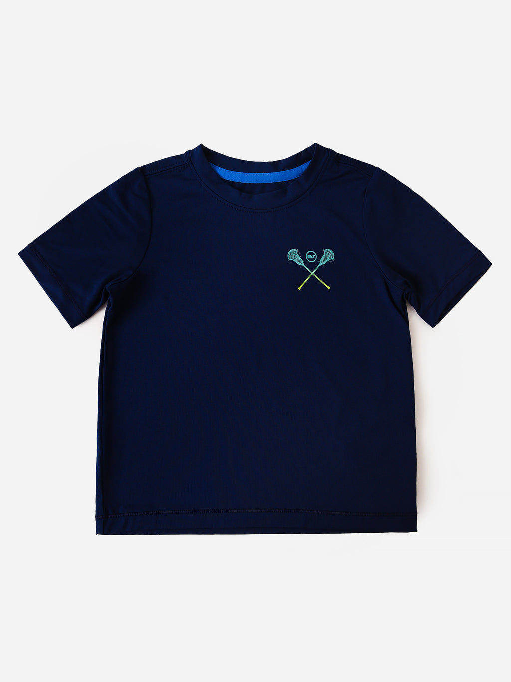 Vineyard Vines Boys' Lacrosse Head Harbor Performance Tee - Saint Bernard
