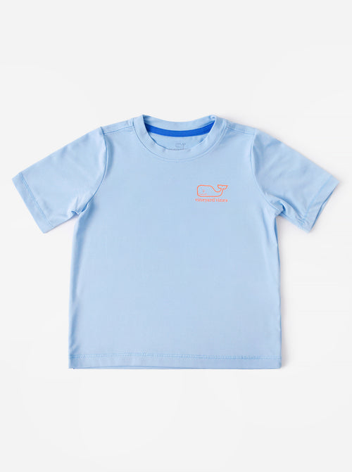 Vineyard Vines Boys' Whale Harbor Performance Tee