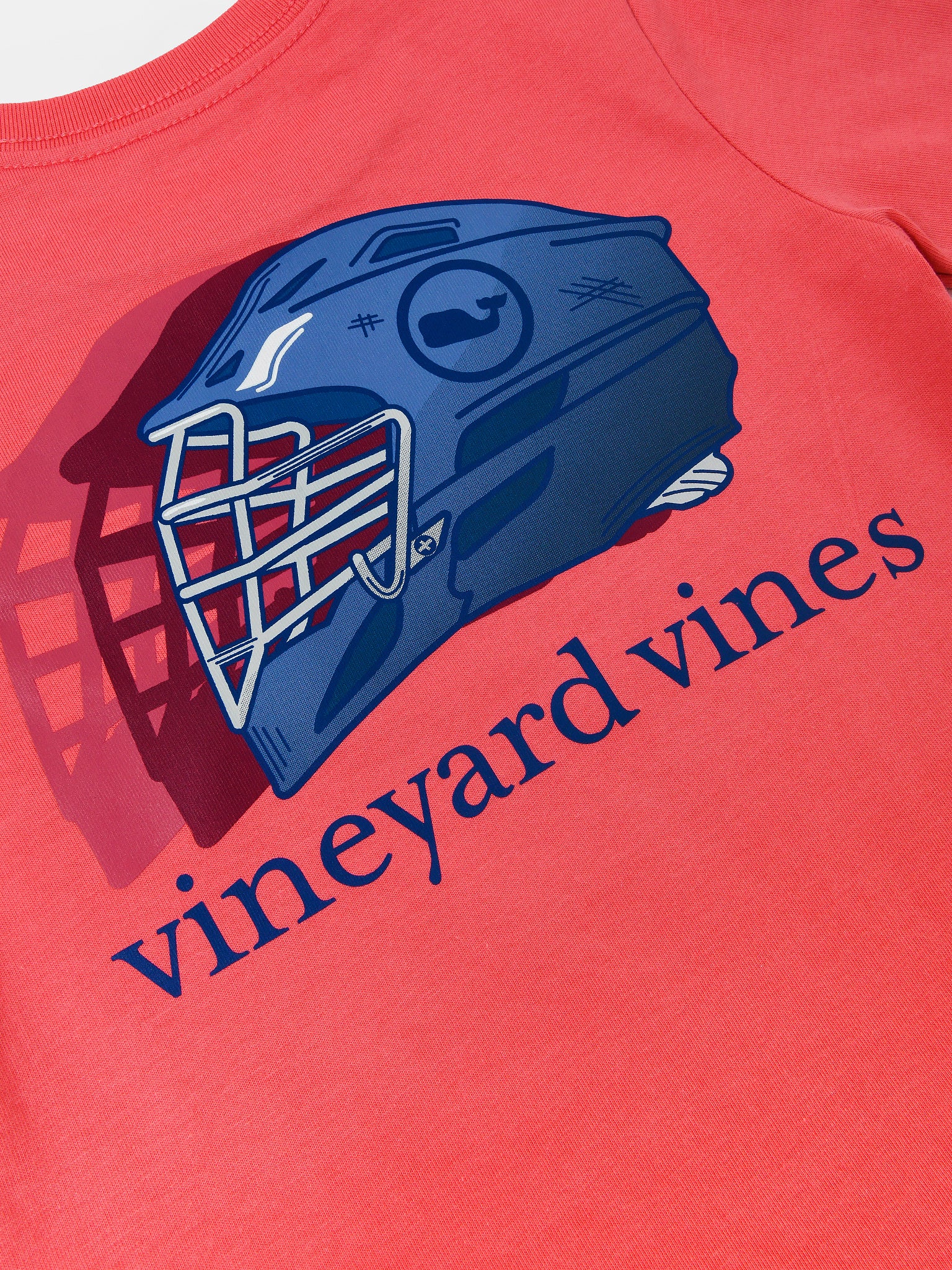 Vineyard Vines Boys' Lacrosse Helmet Pocket Tee