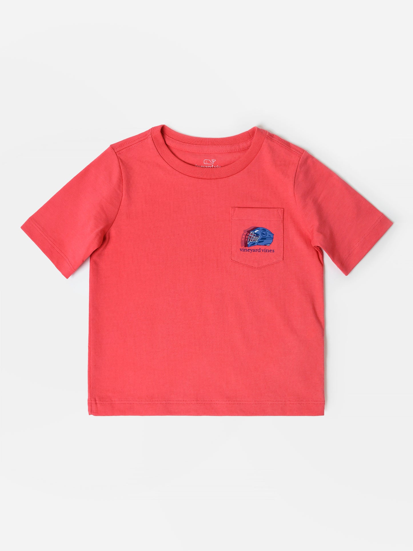 Vineyard Vines Boys' Lacrosse Helmet Pocket Tee