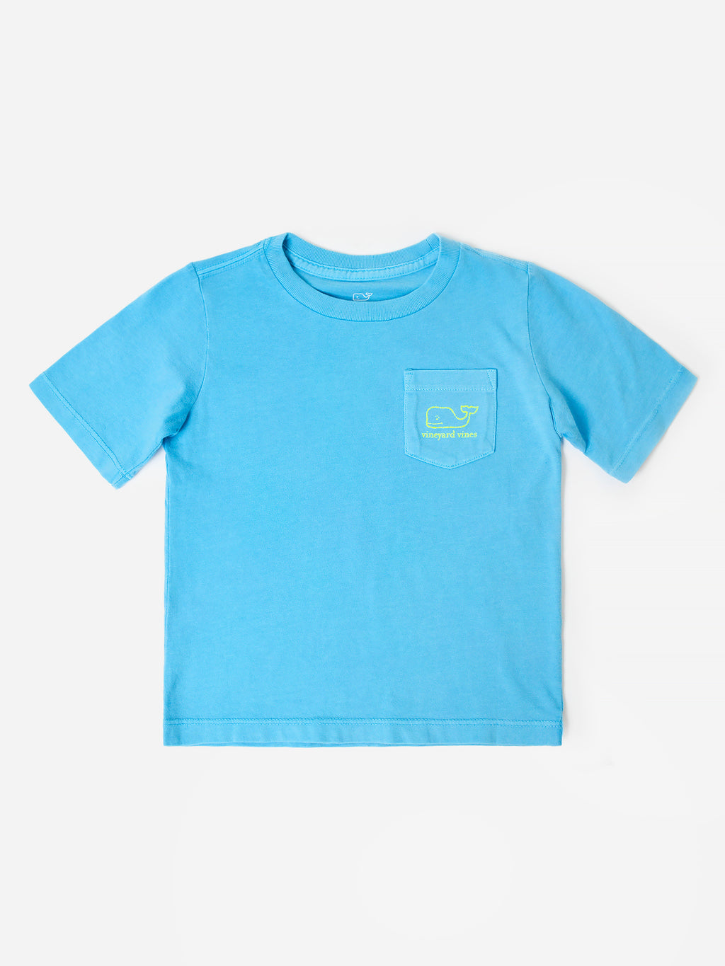 Vineyard Vines Boys' Garment-Dyed Vintage Whale Pocket Tee - Saint Bernard