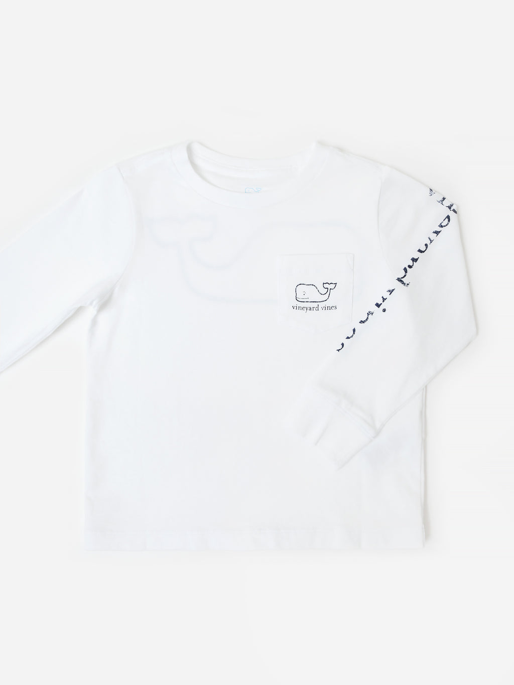 Vineyard Vines Boys' Vintage Whale Long Sleeve Tee - Saint Bernard