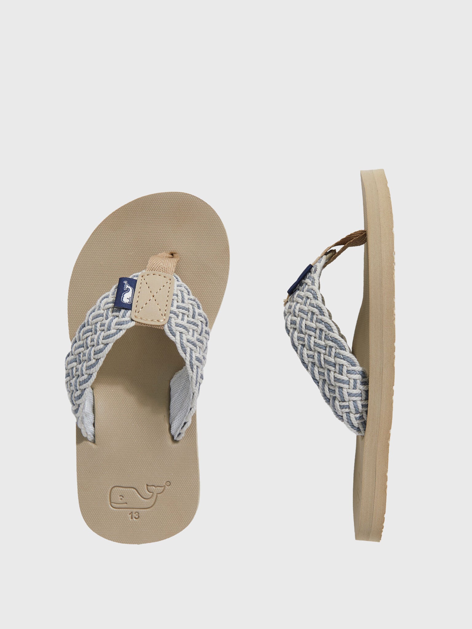 Vineyard Vines Boys' Multicolor Flip Flop - Saint Bernard