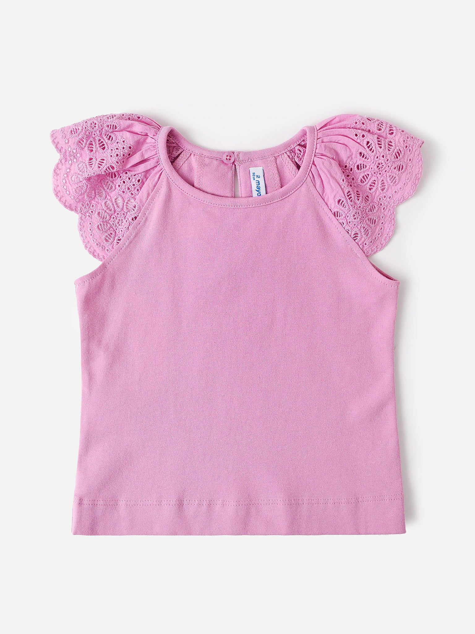 Mayoral Toddler Girls' Embroidered Tee - Saint Bernard