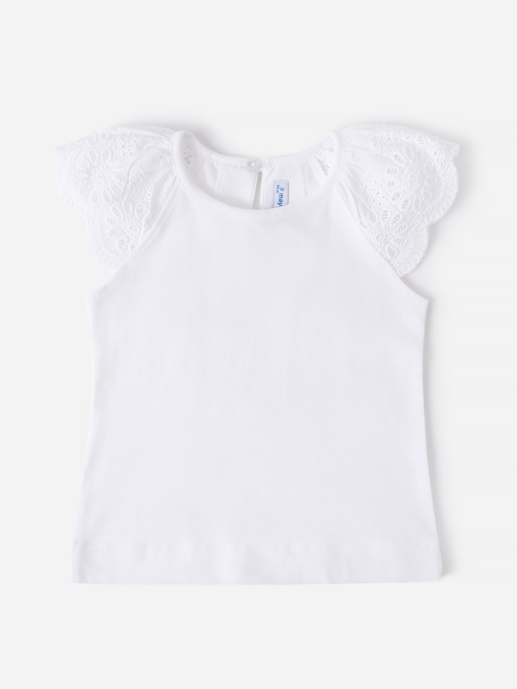 Mayoral Toddler Girls' Embroidered Tee - Saint Bernard