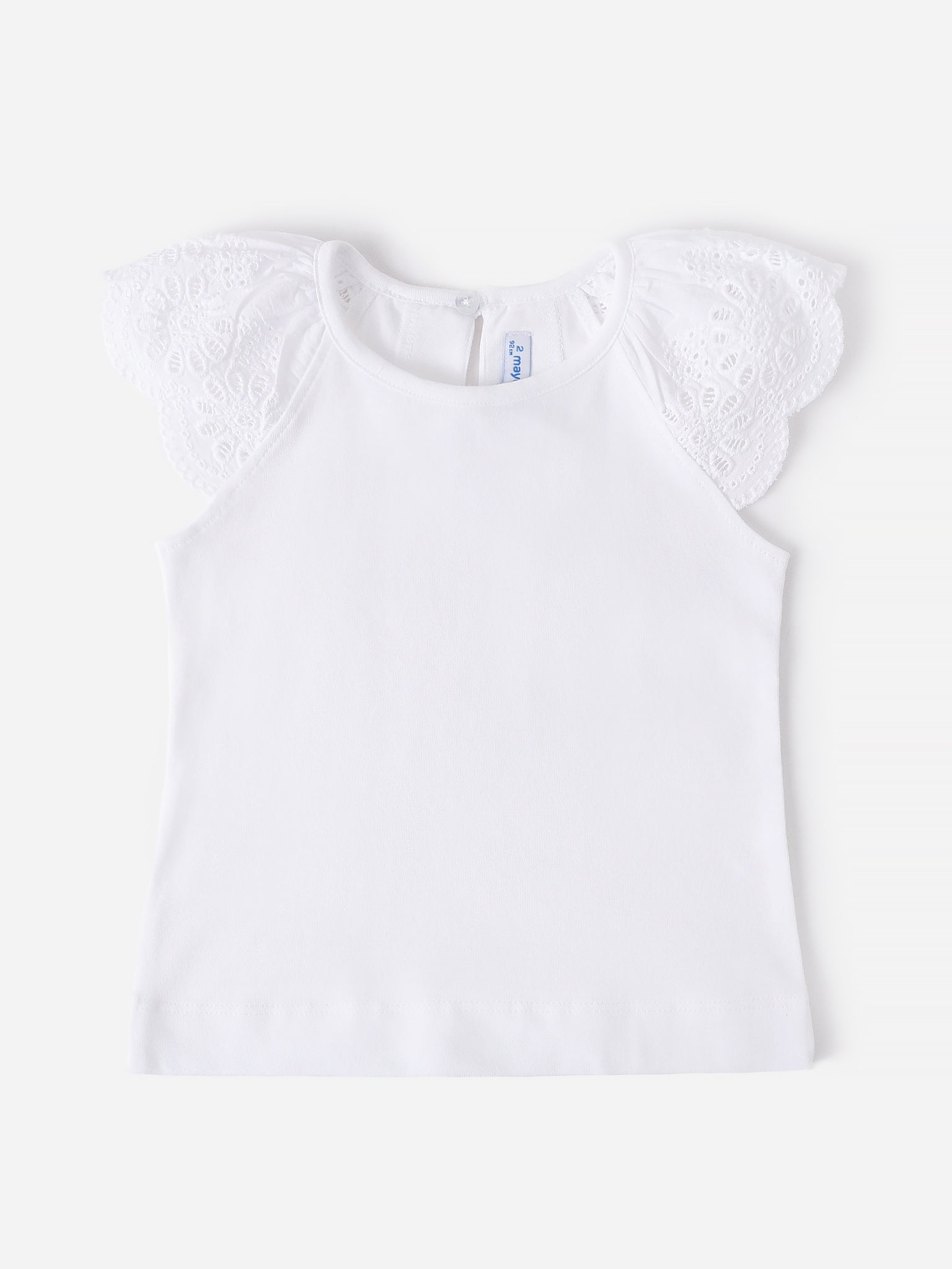 Mayoral Toddler Girls' Embroidered Tee - Saint Bernard