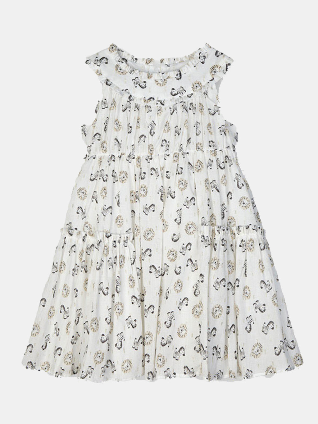 Mayoral Girls' Voile Dress - Saint Bernard